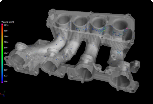 内部の欠陥解析